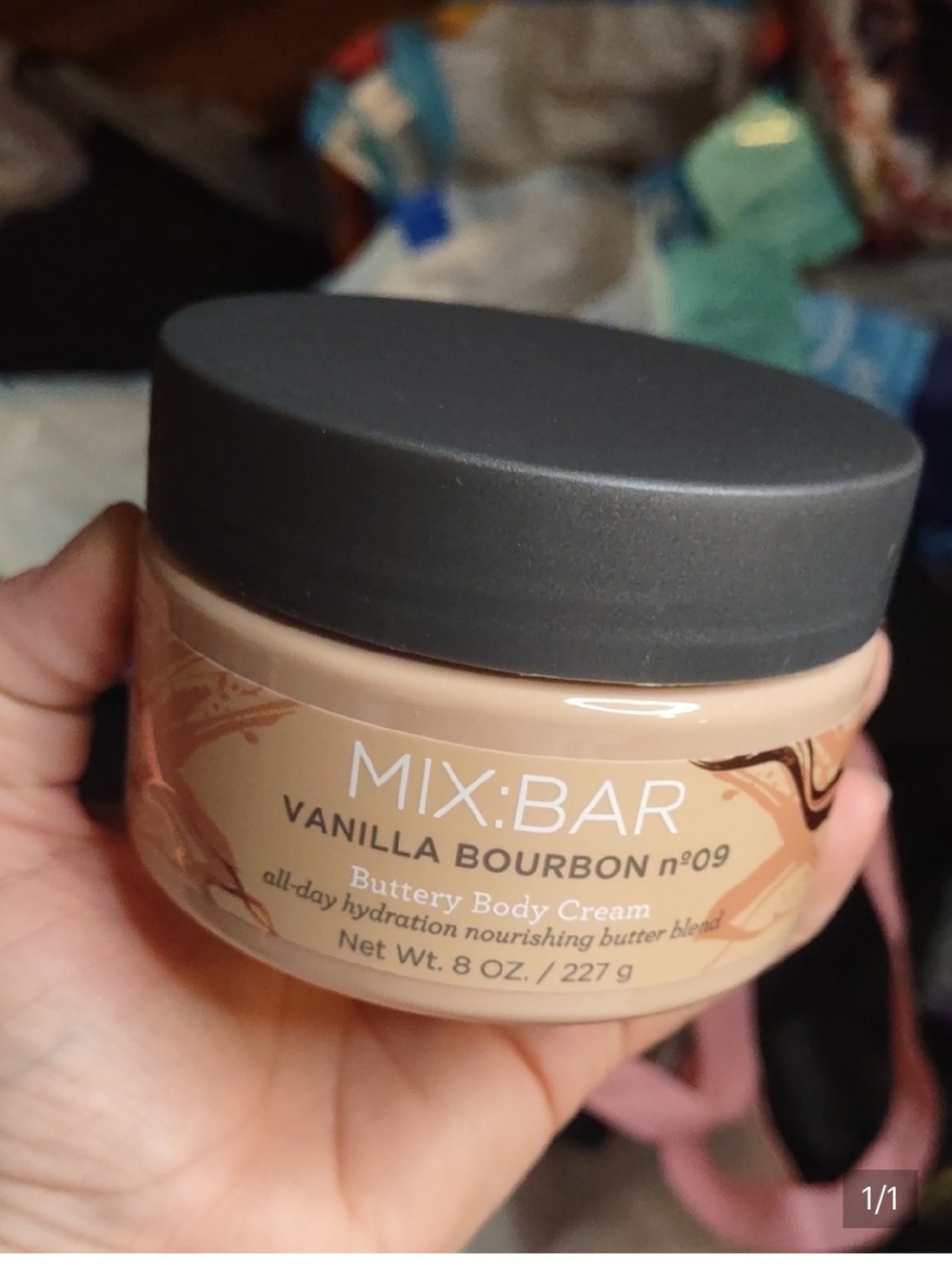 Mix Bar Vanilla Bourbon Buttery Body Cream - Cream